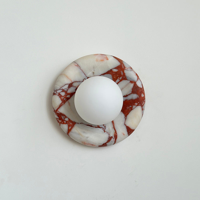 Hako Indoor Wall Lamp in Marble