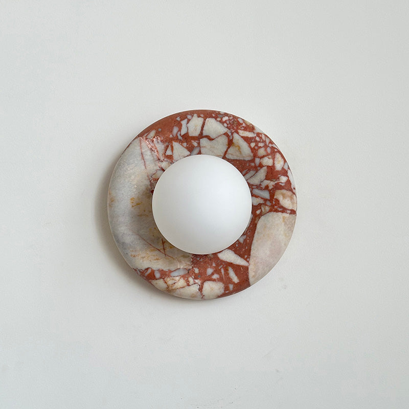 Hako Indoor Wall Lamp in Marble