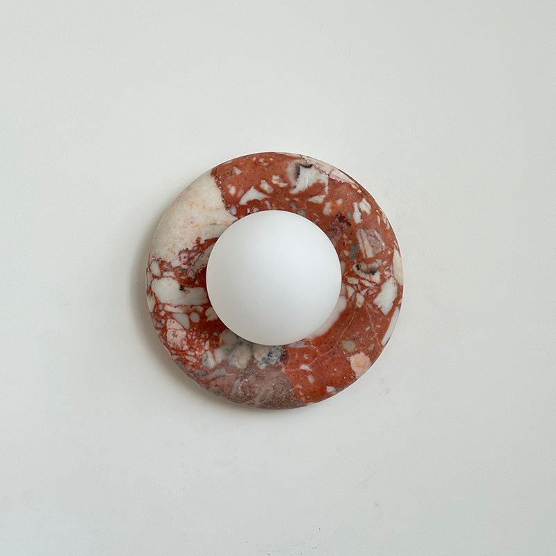 Hako Indoor Wall Lamp in Marble