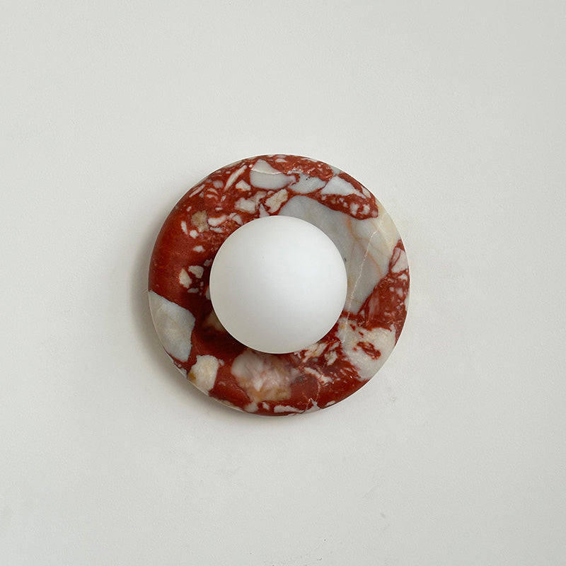 Hako Indoor Wall Lamp in Marble