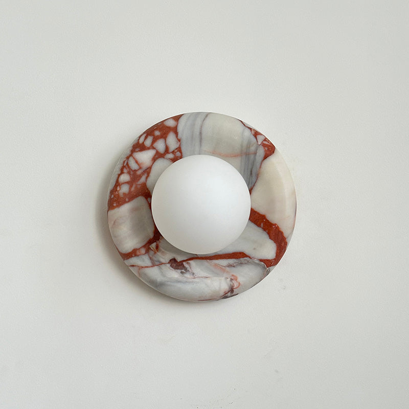 Hako Indoor Wall Lamp in Marble
