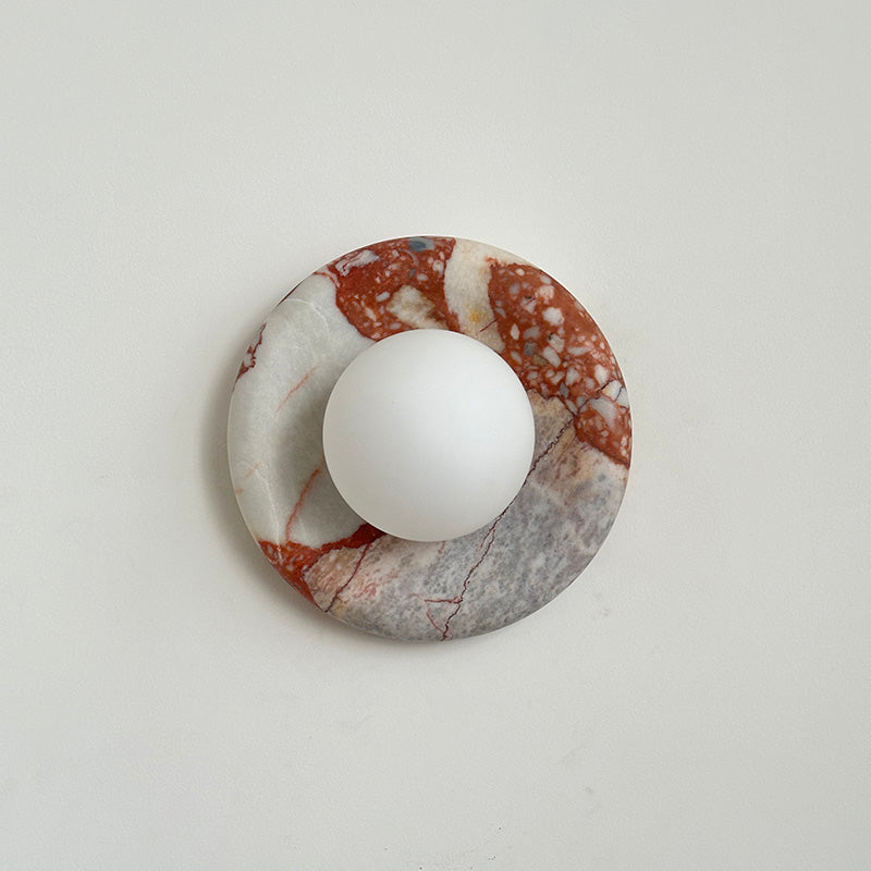 Hako Indoor Wall Lamp in Marble