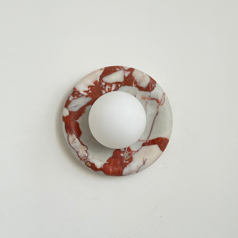 Hako Indoor Wall Lamp in Marble