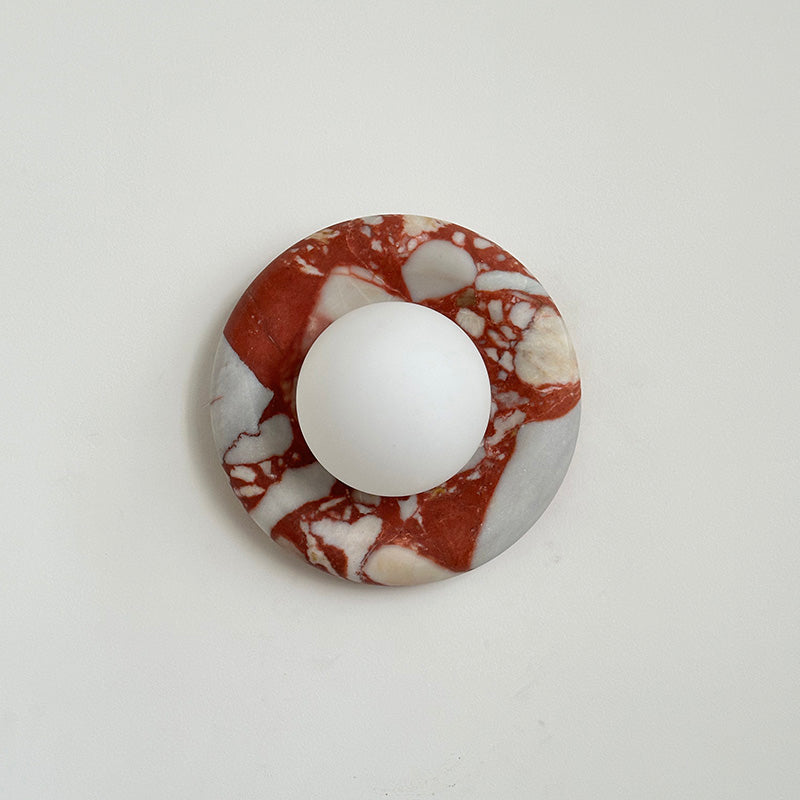 Hako Indoor Wall Lamp in Marble