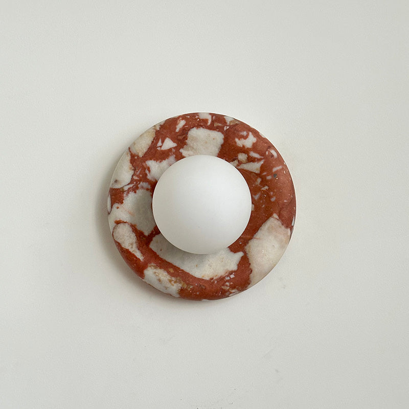 Hako Indoor Wall Lamp in Marble