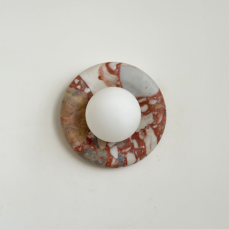 Hako Indoor Wall Lamp in Marble