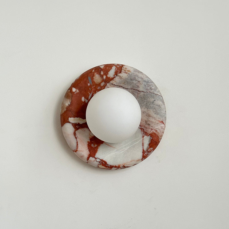 Hako Indoor Wall Lamp in Marble