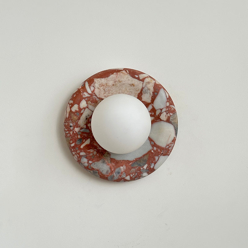 Hako Indoor Wall Lamp in Marble