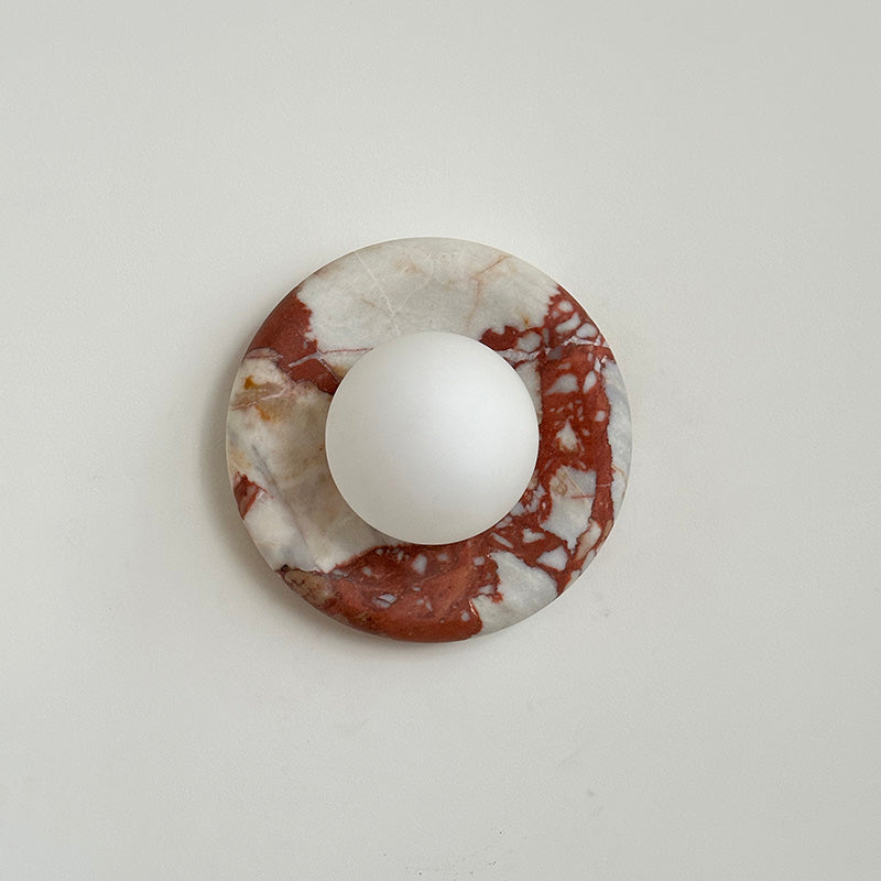 Hako Indoor Wall Lamp in Marble