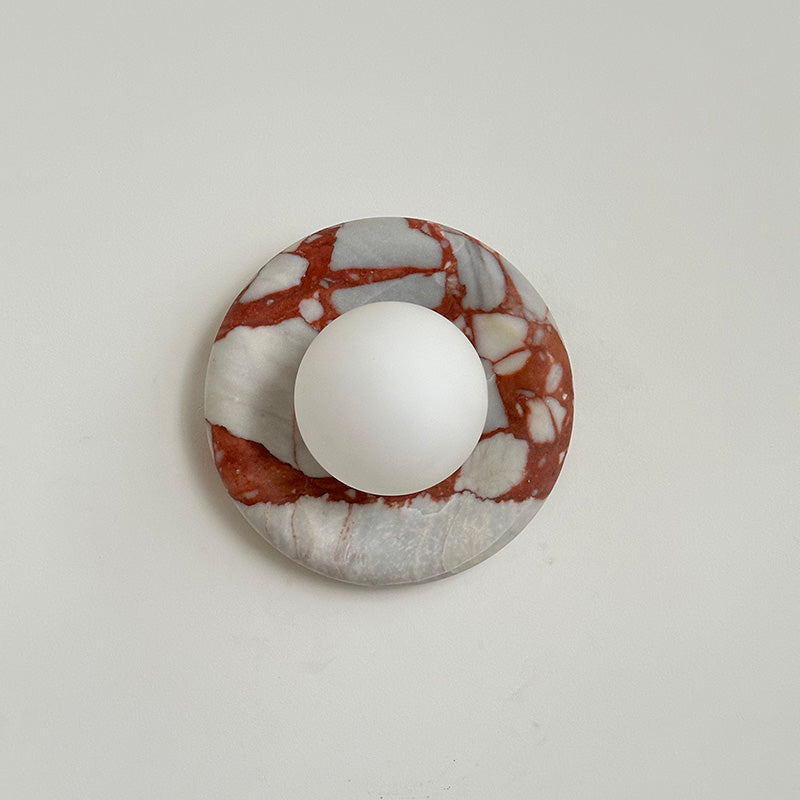 Hako Indoor Wall Lamp in Marble