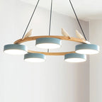 Cadmus Macarons Bird Woon Round Chandelier
