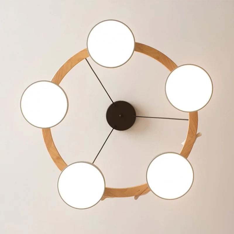 Cadmus Macarons Bird Woon Round Chandelier