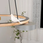 Cadmus Macarons Bird Woon Round Chandelier