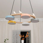 Cadmus Macarons Bird Woon Round Chandelier