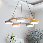 Cadmus Macarons Bird Woon Round Chandelier