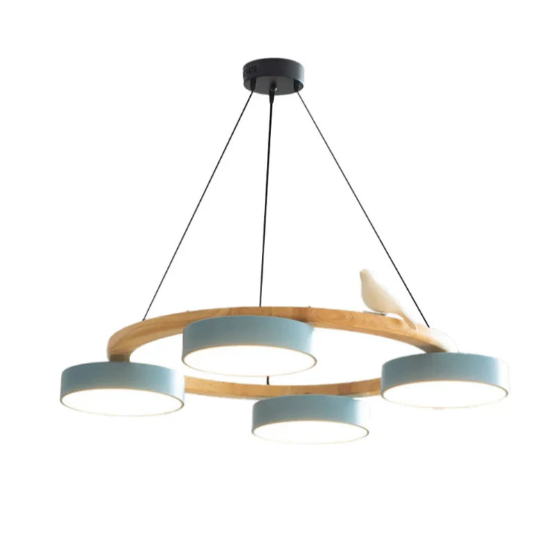Cadmus Macarons Bird Woon Round Chandelier