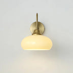 Calypso Bauhaus Curved Glass Wall Lamp