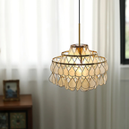 Capiz Chandelier
