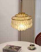 Capiz Chandelier