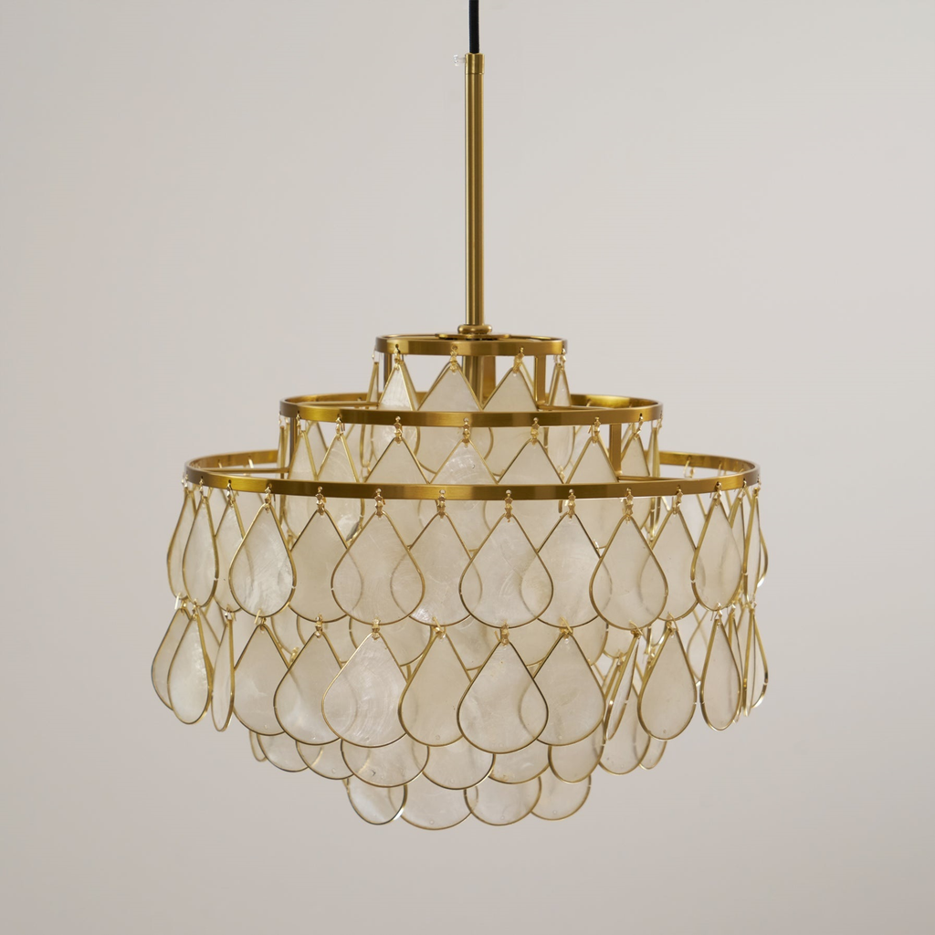 Capiz Chandelier