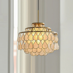 Capiz Chandelier