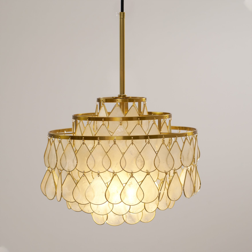 Capiz Chandelier