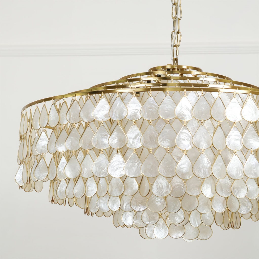 Capiz Chandelier