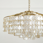 Capiz Chandelier
