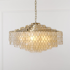 Capiz Chandelier