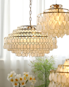 Capiz Chandelier