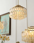 Capiz Chandelier
