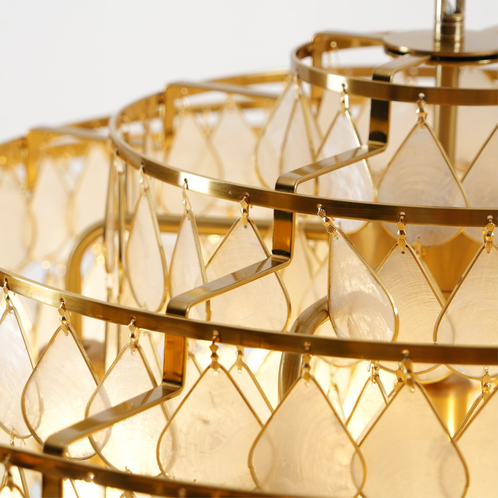 Capiz Chandelier