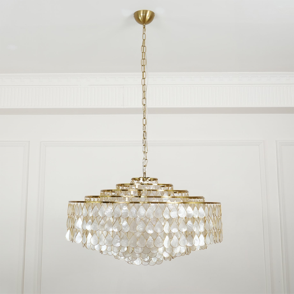 Capiz Chandelier