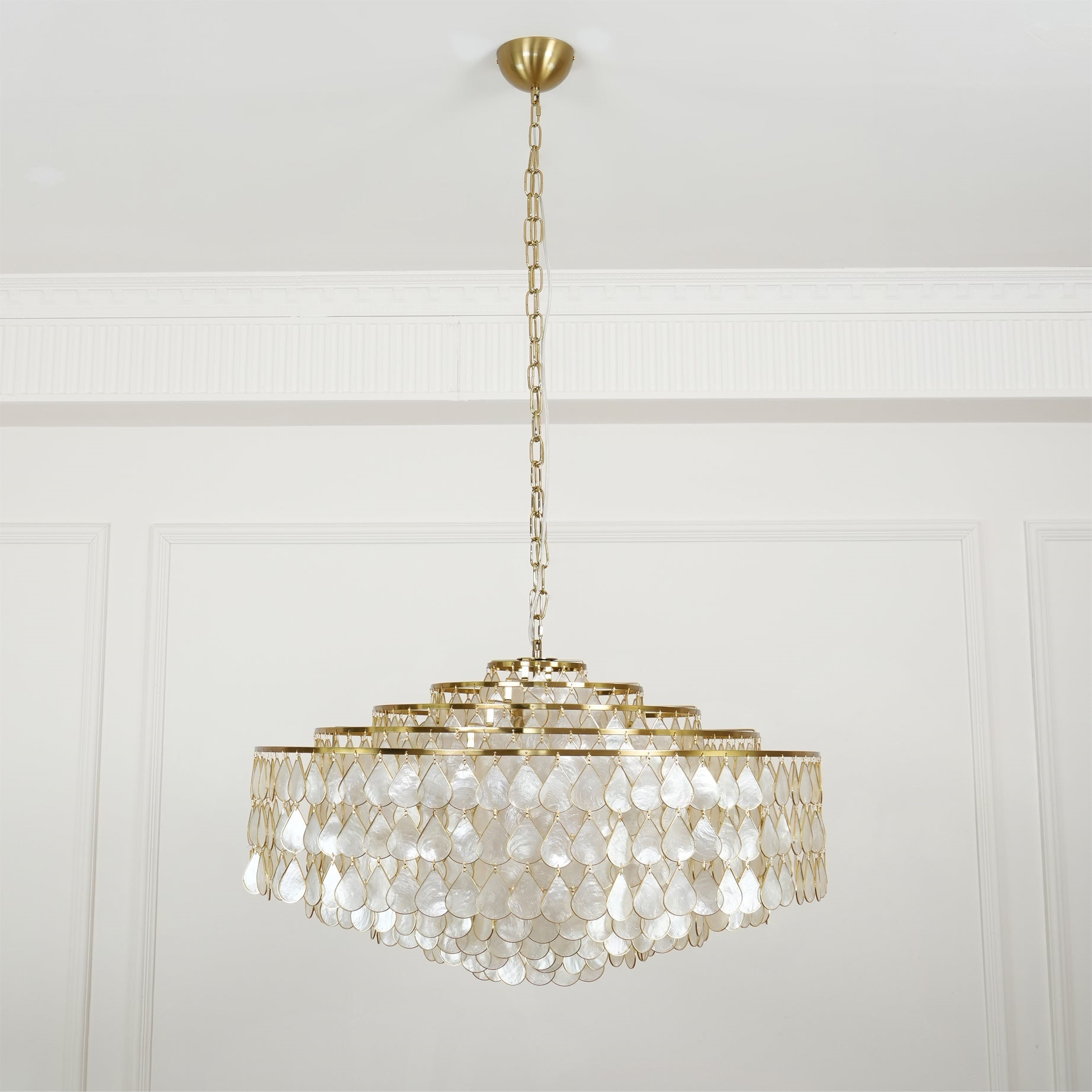 Capiz Chandelier