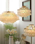 Capiz Chandelier
