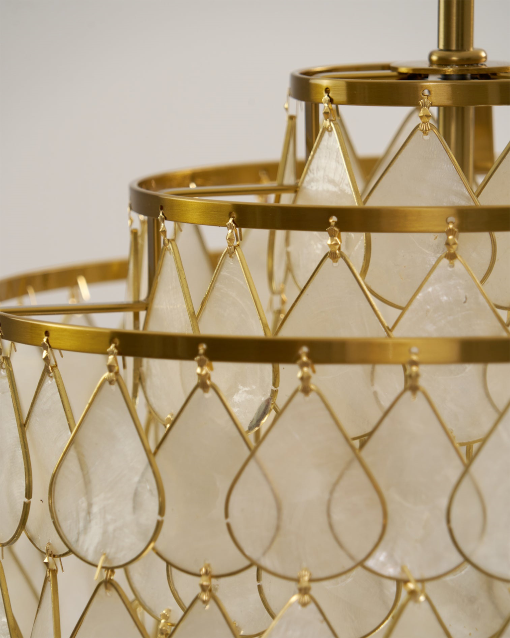 Capiz Chandelier