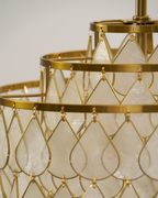 Capiz Chandelier