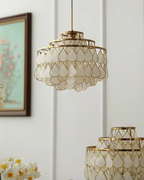 Capiz Chandelier