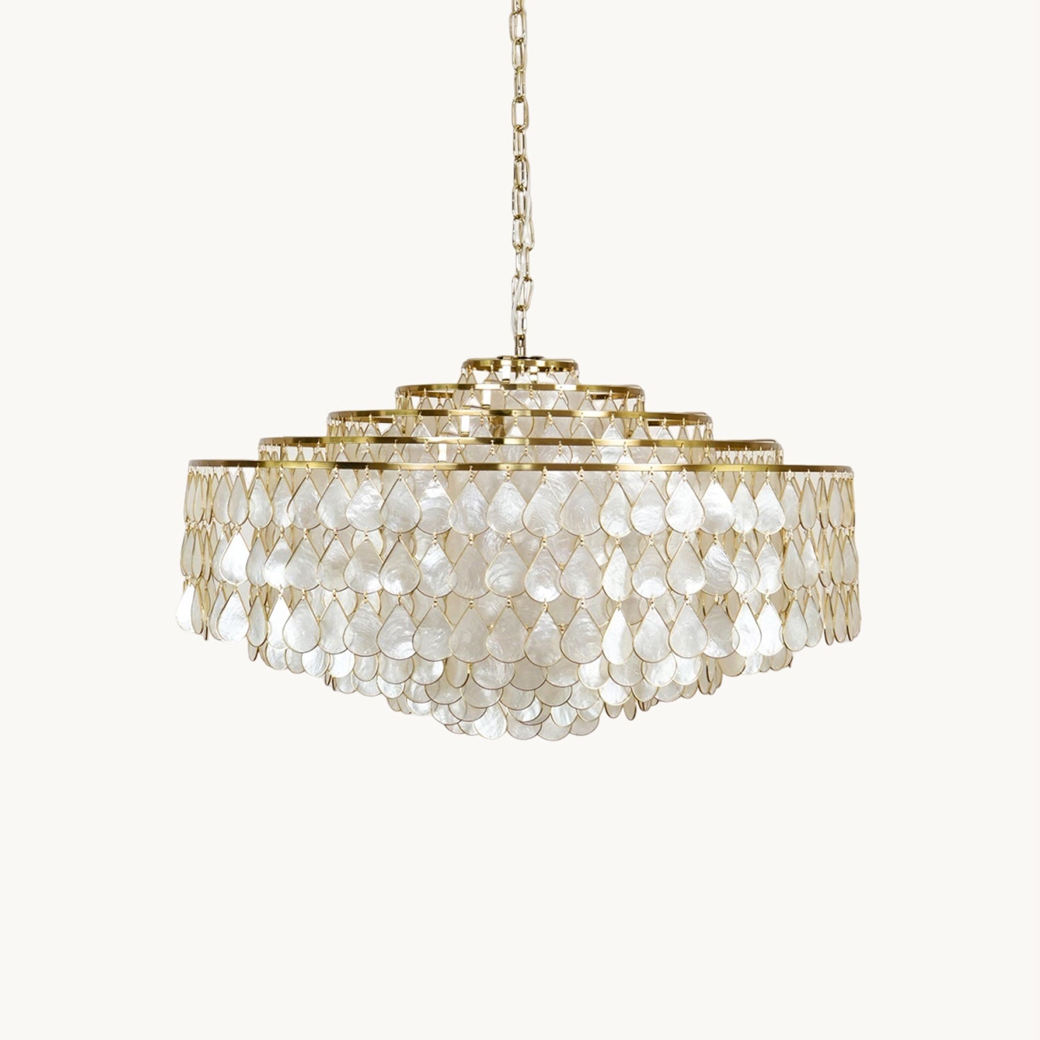 Capiz Chandelier