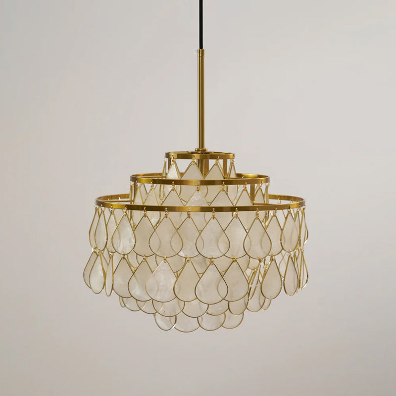Capiz Chandelier