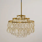 Capiz Chandelier