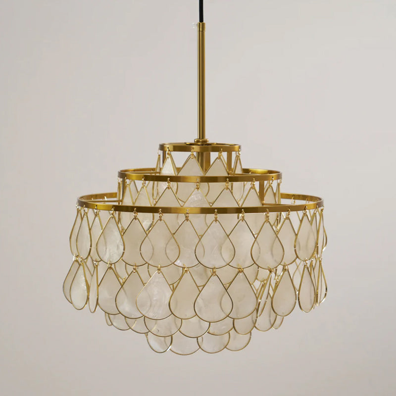 Capiz Chandelier