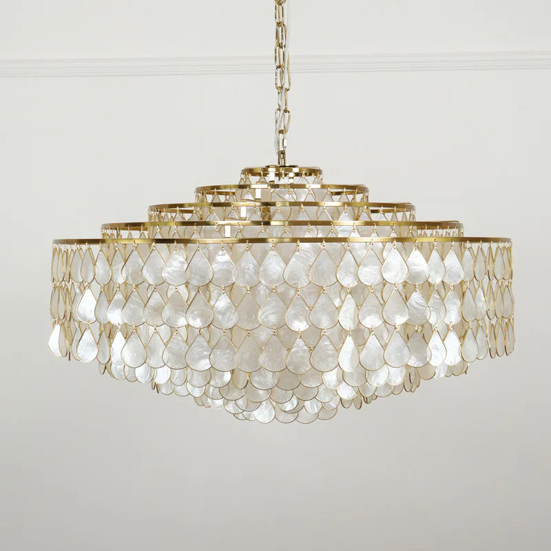 Capiz Chandelier
