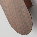 Exuro Indoor Wall Sconce in Wood / Walnut