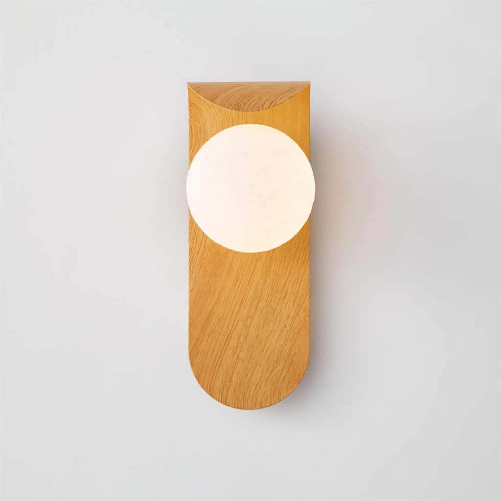 Exuro Indoor Wall Sconce in Wood / Walnut