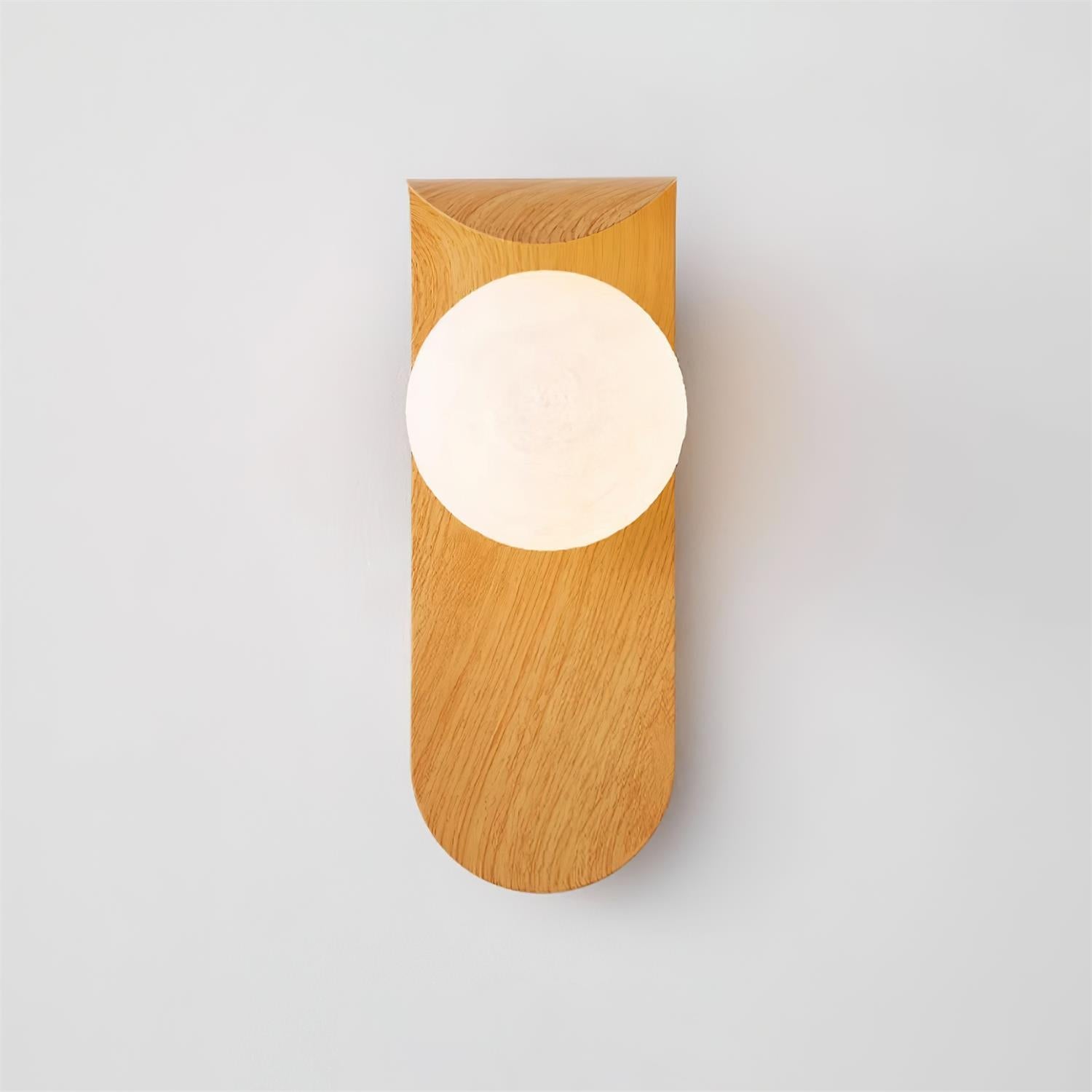 Exuro Indoor Wall Sconce in Wood / Walnut