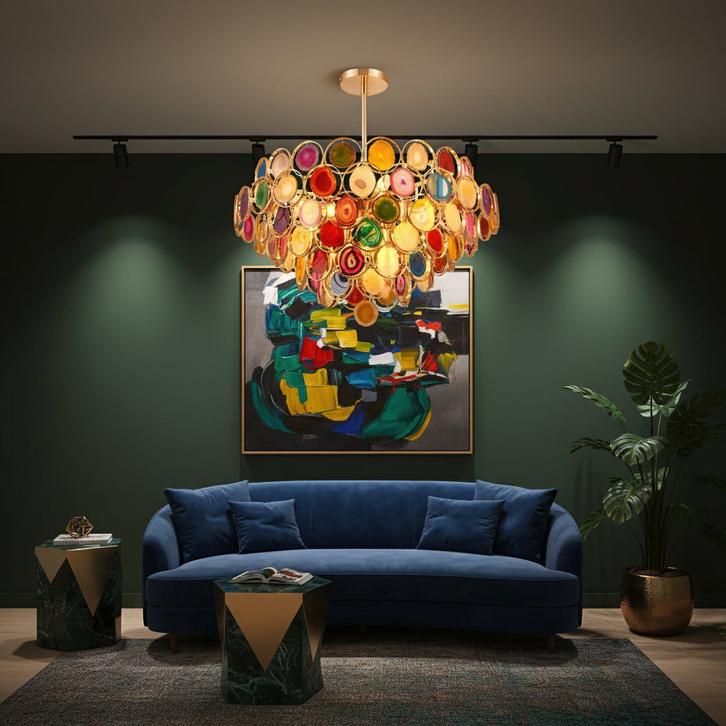 Carnelian Chandelier