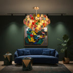 Carnelian Chandelier