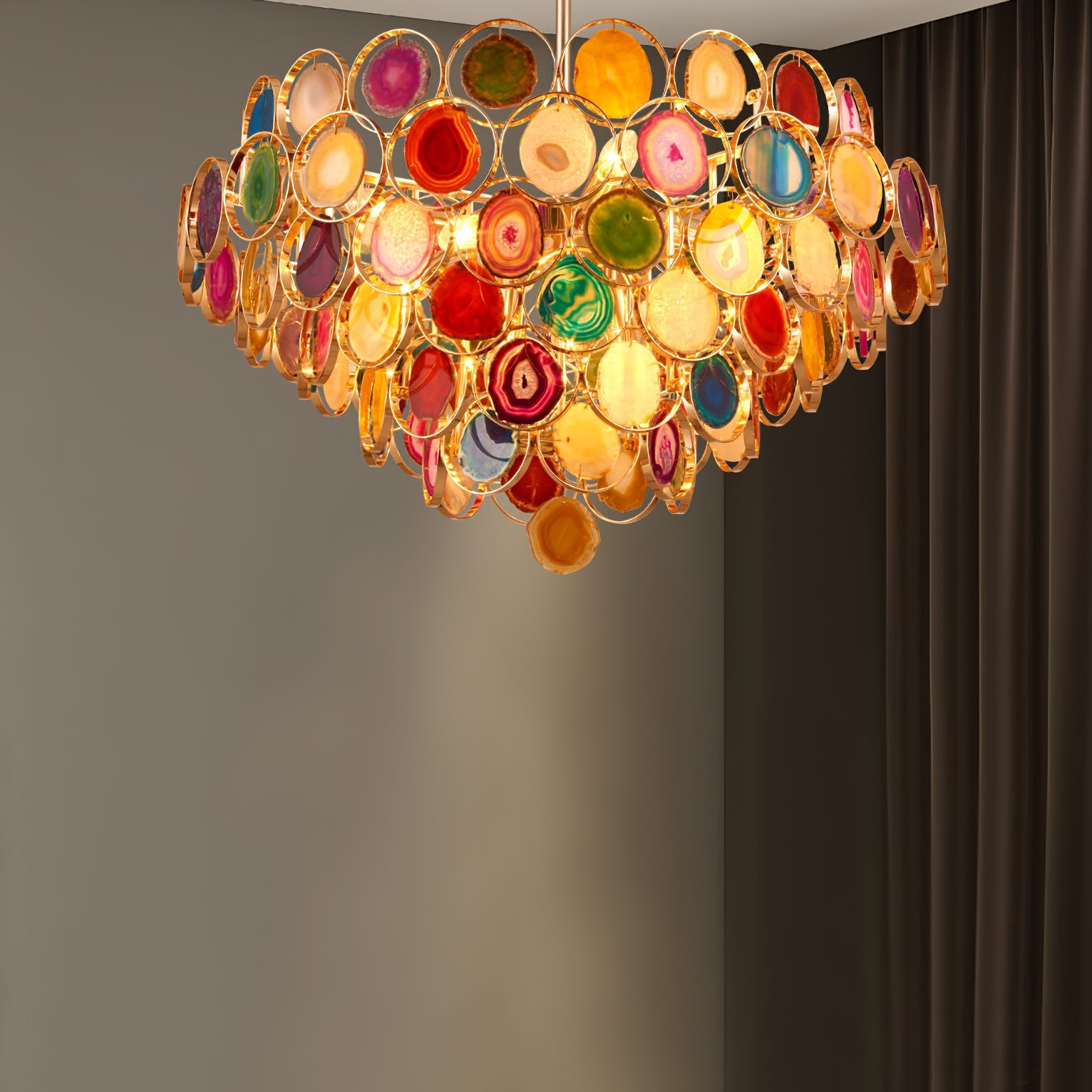 Carnelian Chandelier