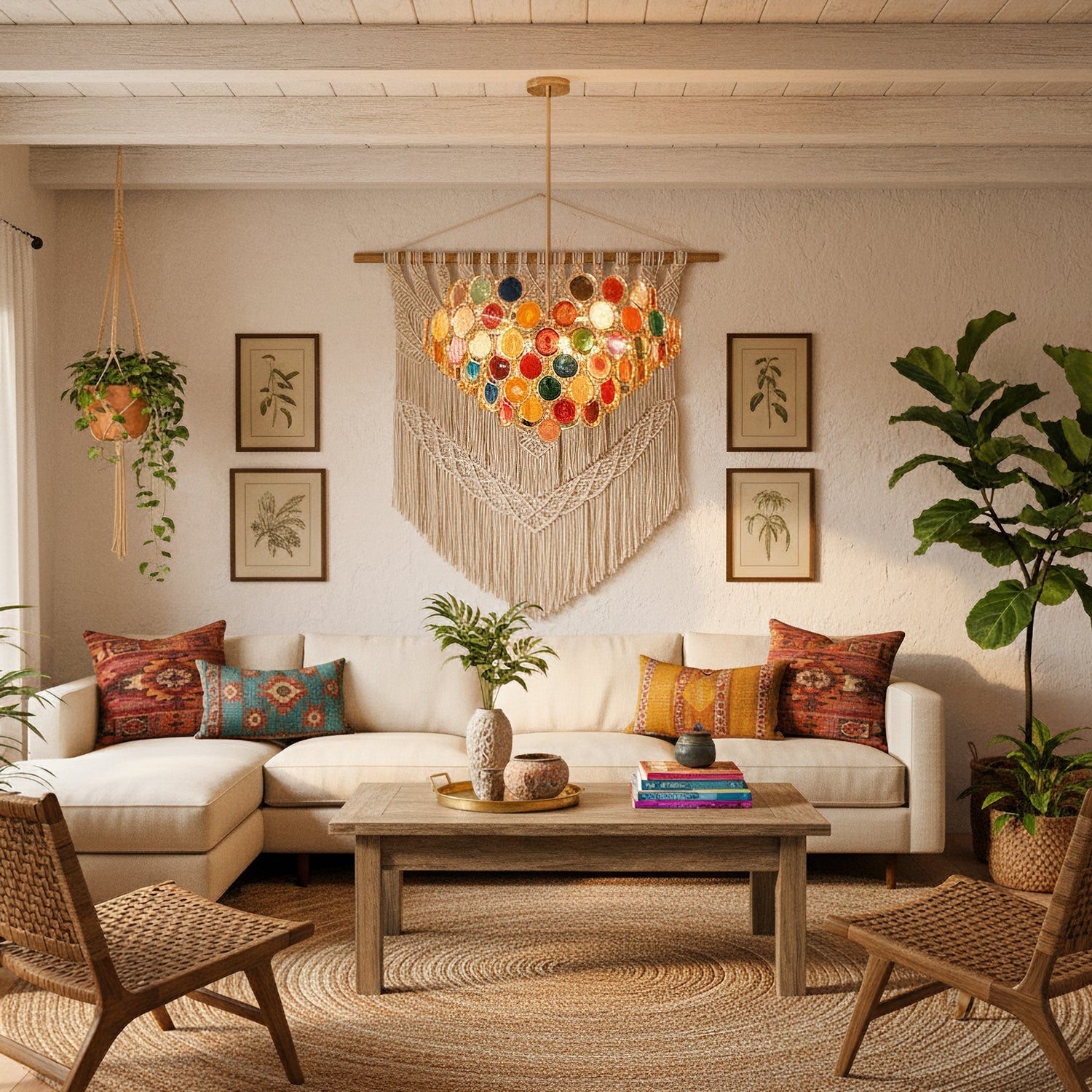Carnelian Chandelier